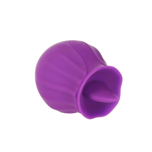 Lady - Flickering Tongue &amp; Vibrating Clitoral Stimulateur – Violet image 2