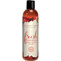 Intimate Earth Natural Flavors Glide - 60ml/2oz - Fresh Strawberries