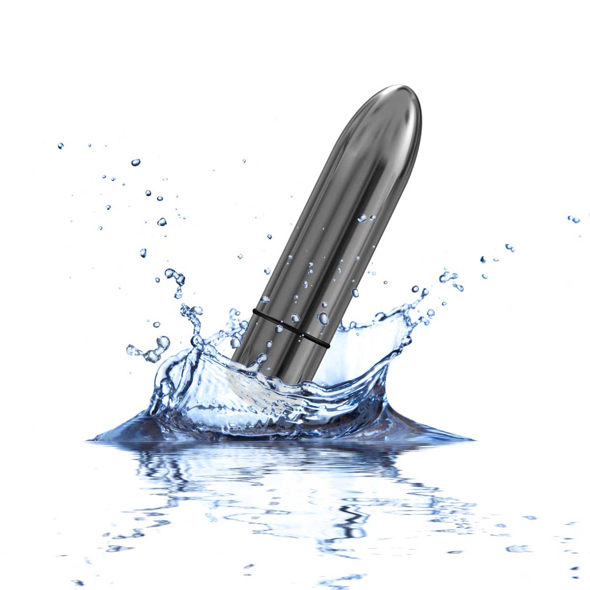 Pure Love® - Bullet série Platine – 3.7 po – Argent
