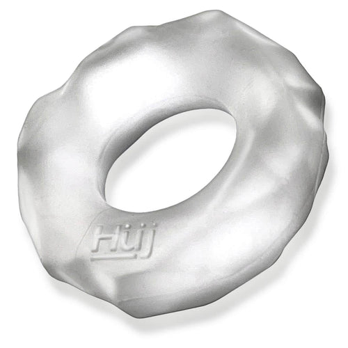 Balles à Ox - Cockring tactile fractal HünkyjunkTM – Glace claire image 2