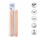 CalExotics® - Taille Queen® - Dildo à double extrémité – Ivoire image 5