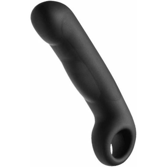 ElectraStim Ovid Silicone Noir Dildo image 1