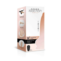 Naked Addiction 9" Thrusting Dildo with Remote - Vanilla