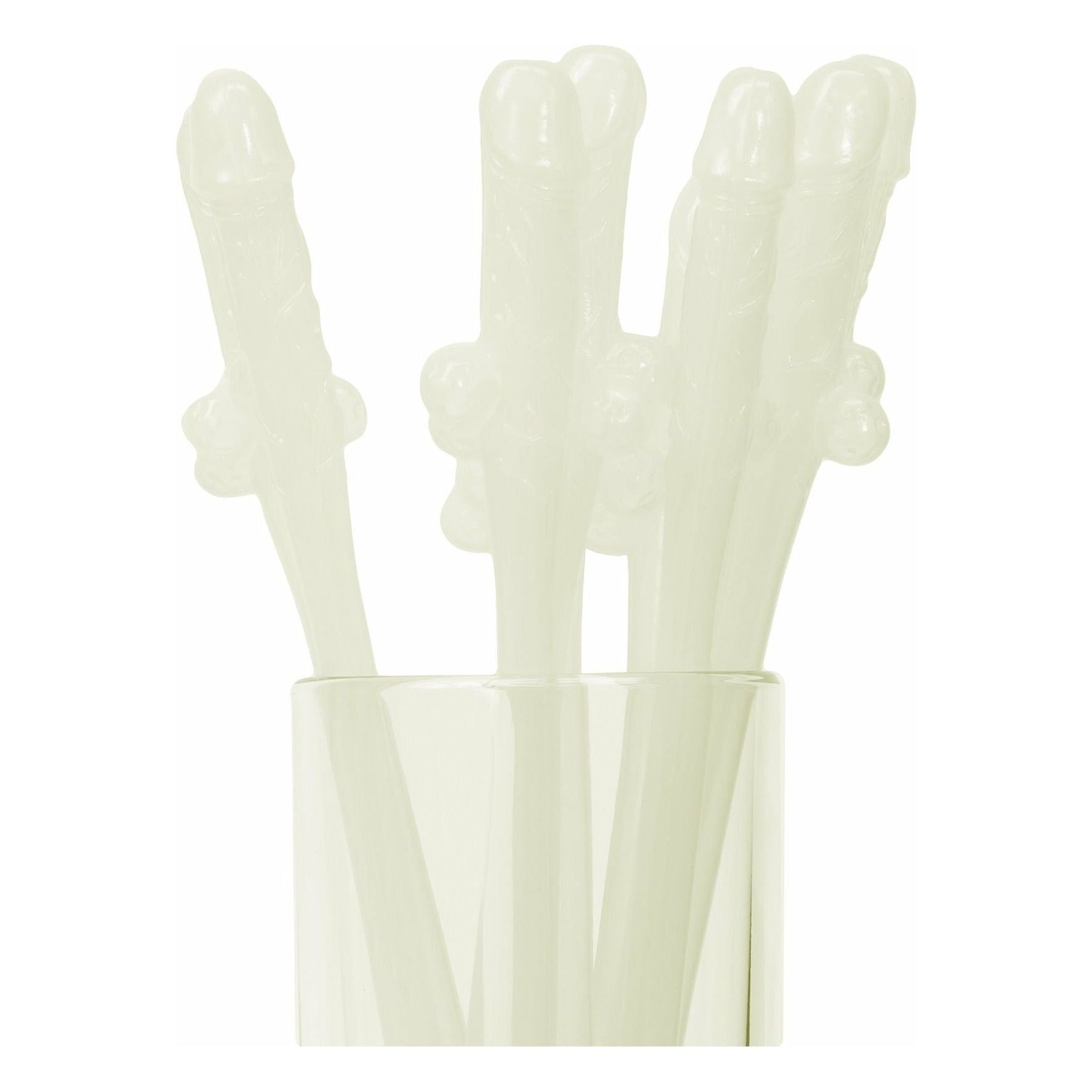 TYTF Glow in the Dark Pecker Boire des pailles - 10pc Jeu image 2
