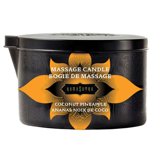 Bougies de massage Kama Sutra - Ananas de coco
