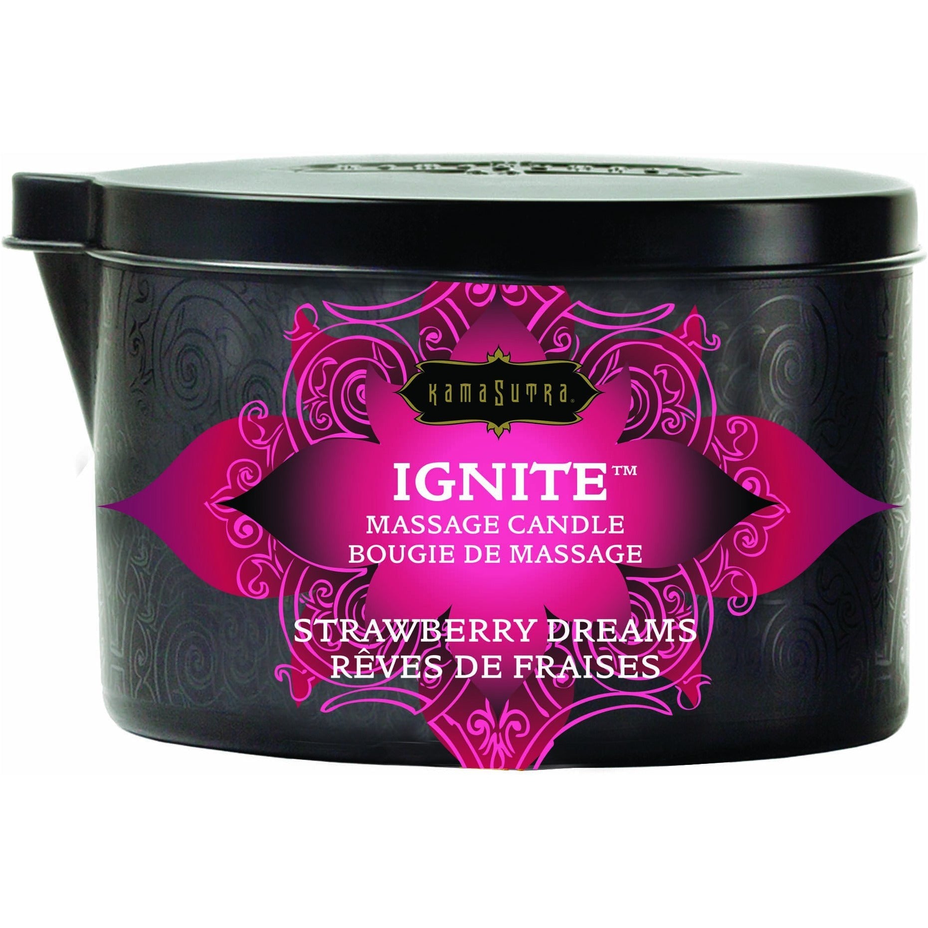 Kama Sutra Bougie de massage - Rêves de fraises