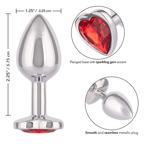 CaleXOtics Petit bijou Grande prise de coeur rubis - Ruby image 5