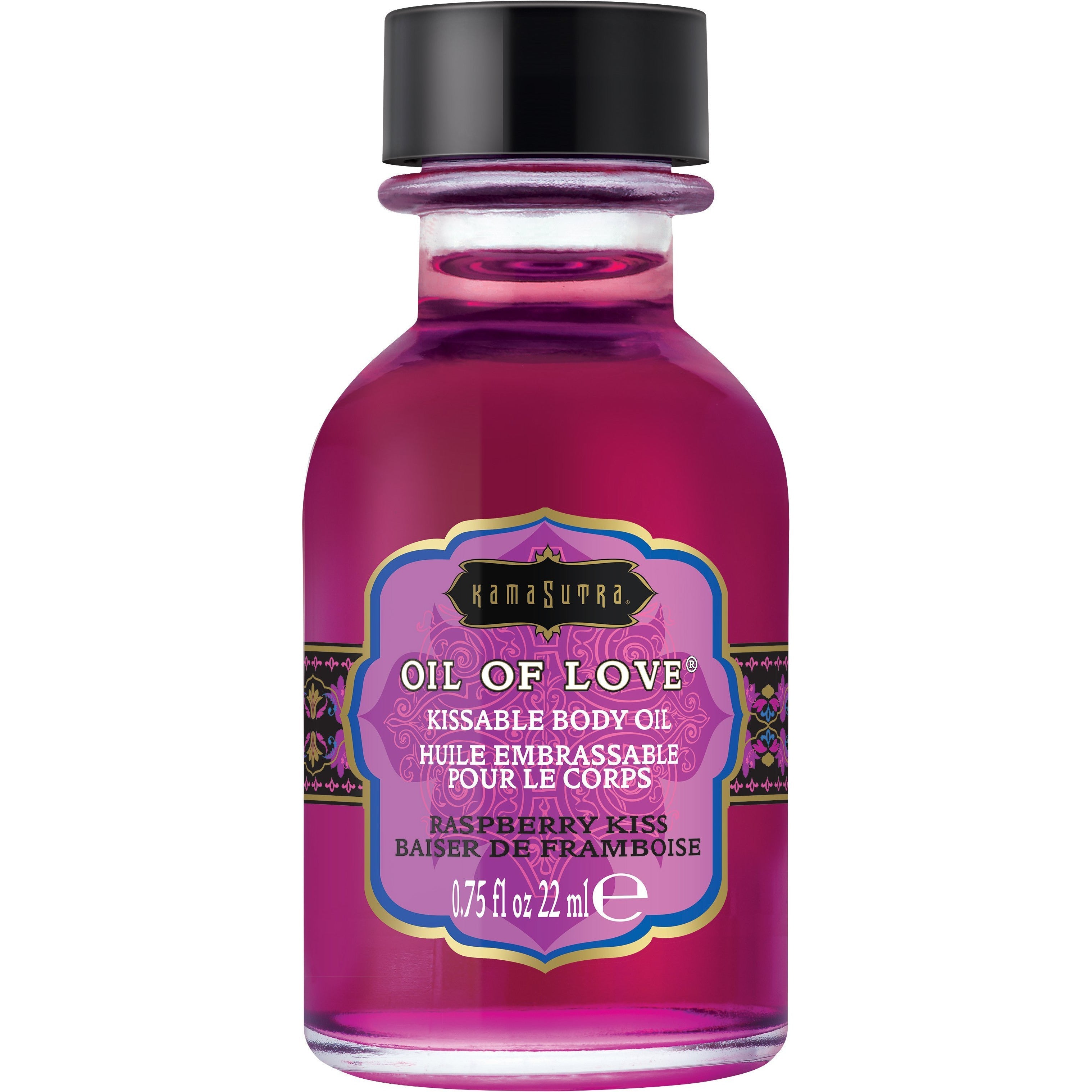 Kama Sutra Huile d'amour - Huile de corps Kissable - Raspberry Kiss - 22 ml / 0.75oz