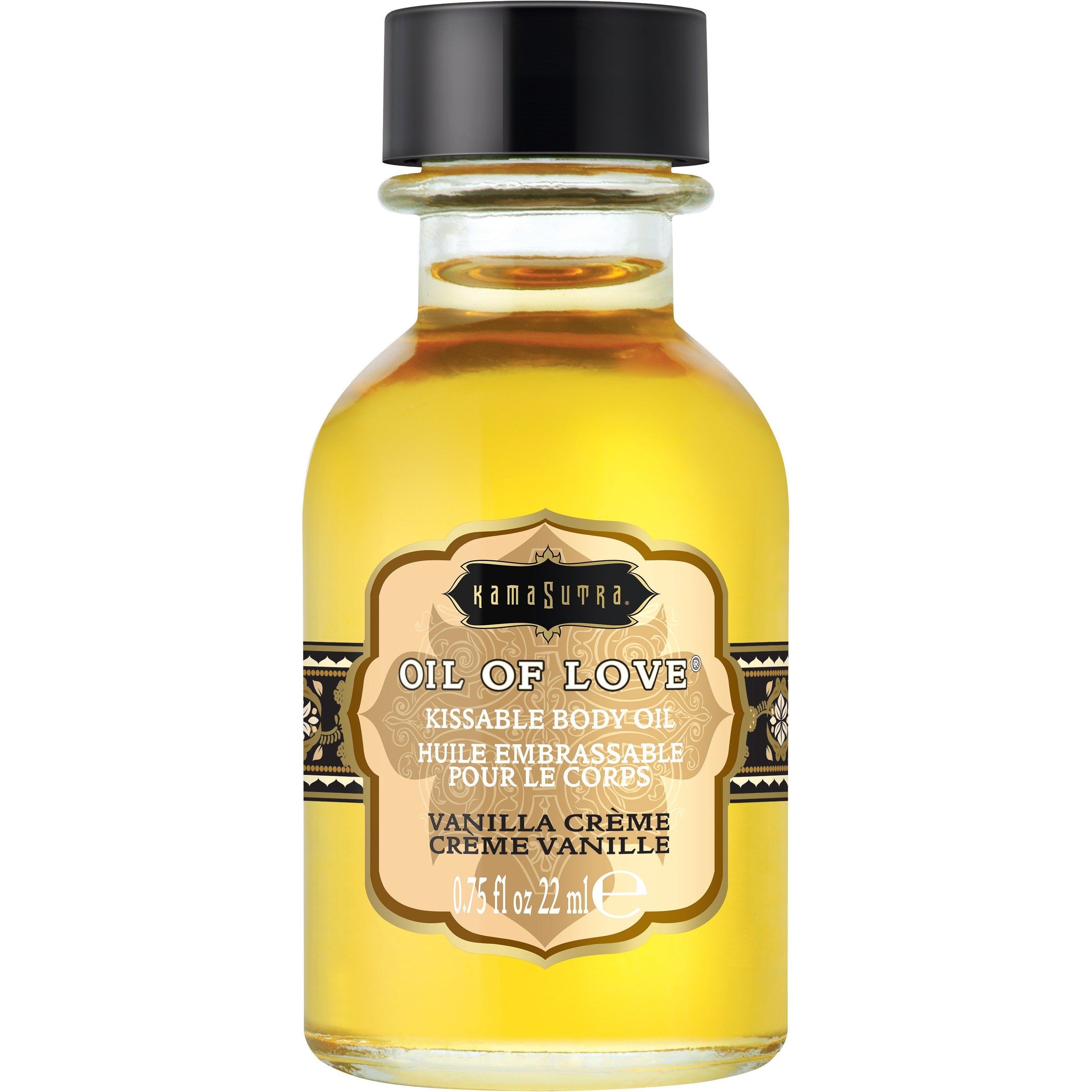 Kama Sutra Huile d'amour - Huile de corps Kissable - Vanille - 22 ml / 0.75oz