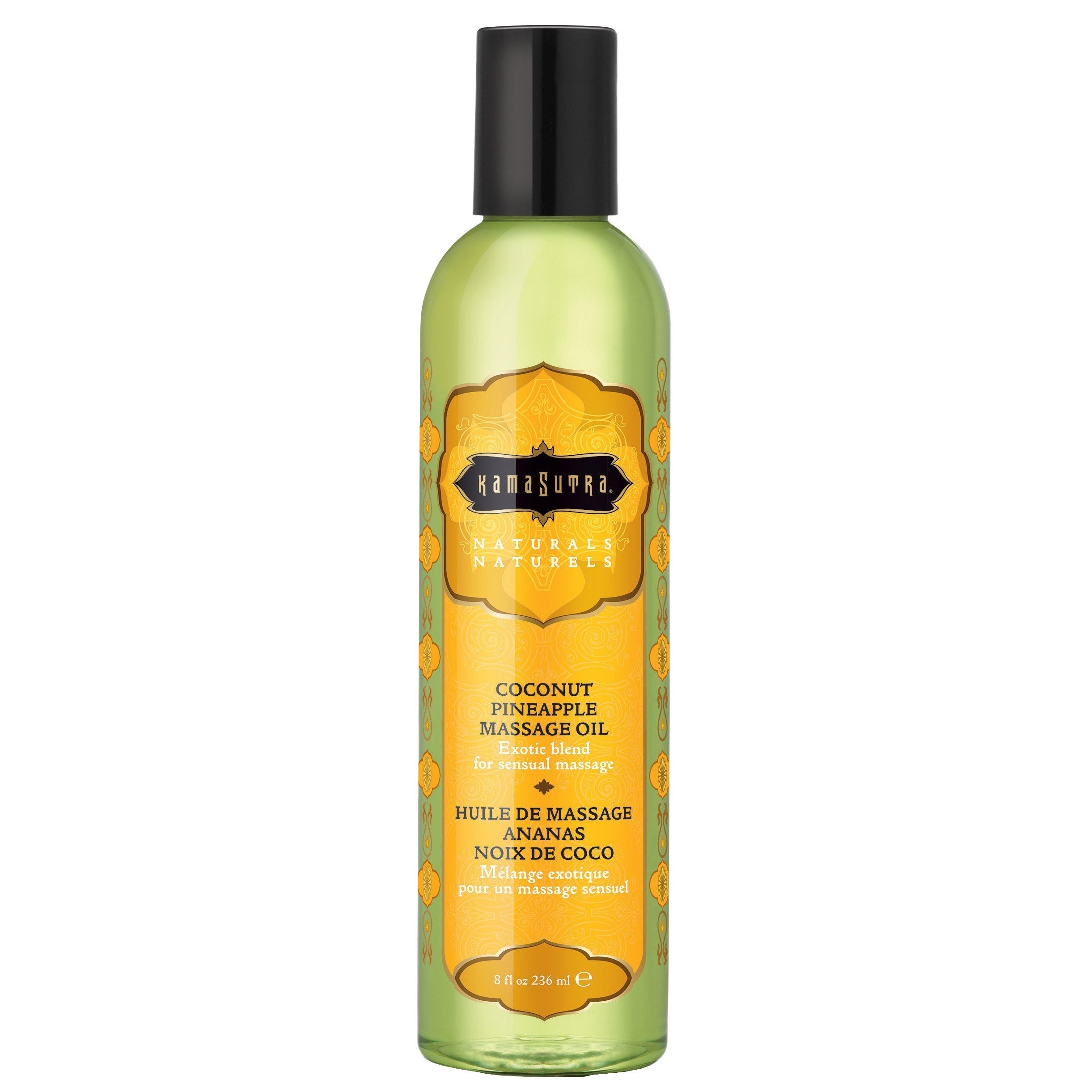 Kama Sutra Huile de massage naturelle - noix de coco et ananas