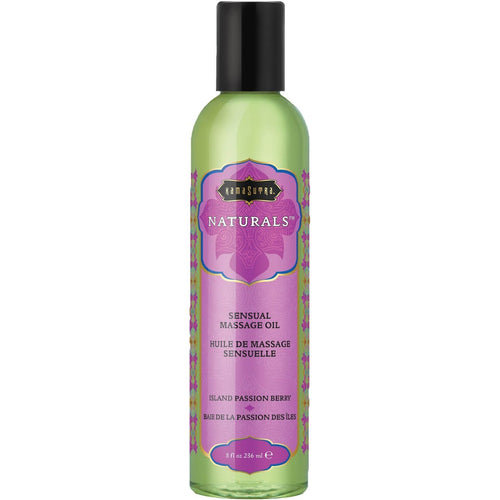 Kama Sutra Naturals - Huile de massage - Berry Island Passion - 256ml / 8oz