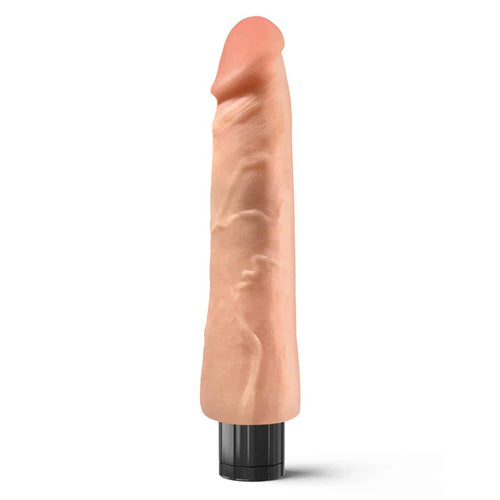 Pipedream - Real Feel 10 - Dildo vibrant – 10,5" - Beige image 0