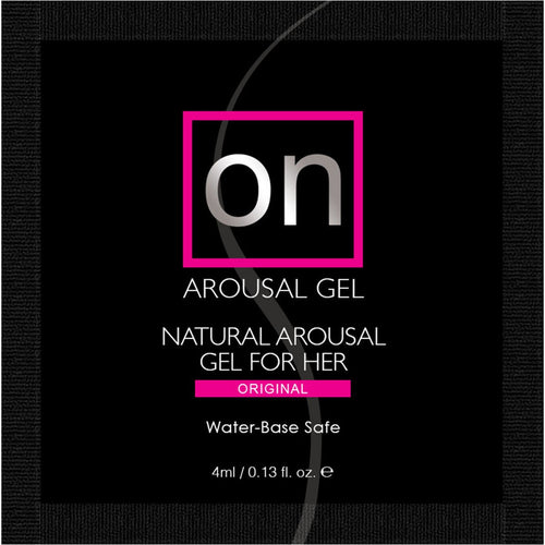 Sensuva ON Gel d'excitation – Gel naturel d'excitation pour elle – Foils et affichage – 75 pc – 0,13 oz