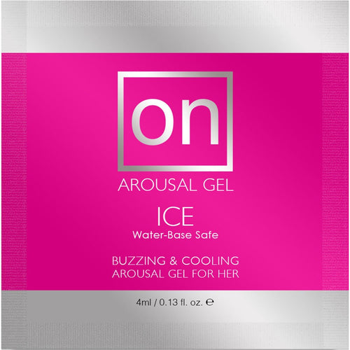 Sensuva ON Gel d'excitation – Gel naturel d'excitation pour elle – Foils et affichage – 75 pc – 0,13 oz