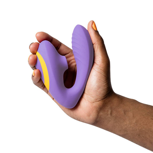 ROMP - Réverbération - Double problème - Stimulateur clitoridien et g-spot – Violet image 3