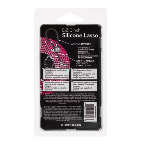 CalExotics® E-Z Cinch Silicone Lasso - Noir image 3