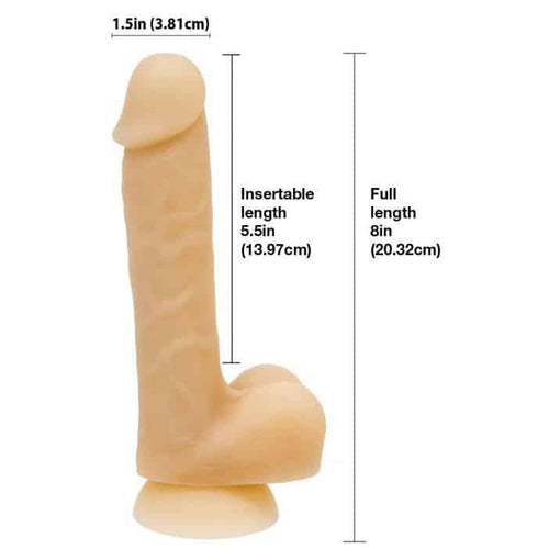 Dépendance David Dildo de silicone bendable image 3