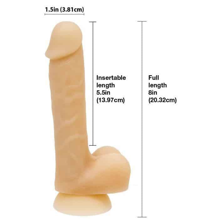 Dépendance David Dildo de silicone bendable image 3