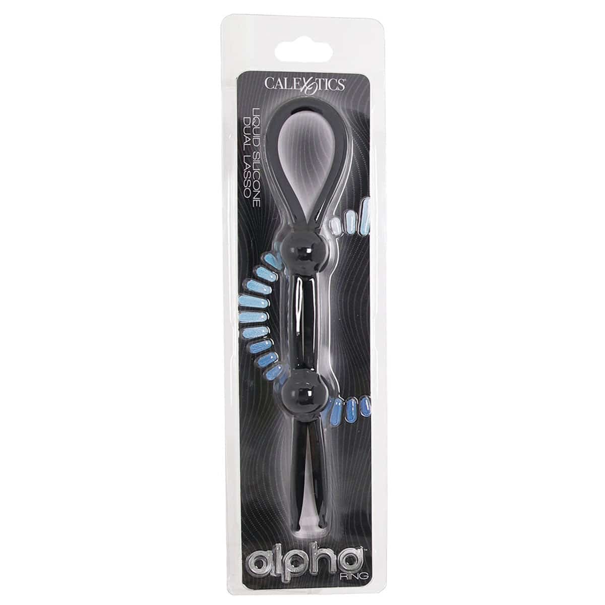CalExotics® Silicone liquide Double Lasso - Noir image 5