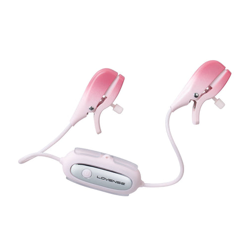Lovense - Gemini - Pinces à tétons vibrantes Bluetooth® – Rose image 5