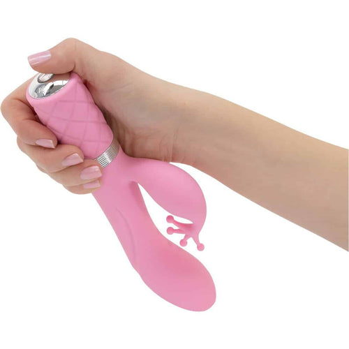 Oreiller Talk Kinky - Dual Massager - Rose image 3