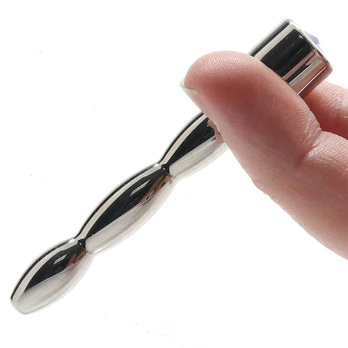 Ligne bleue Bling en acier inoxydable Bling Wivy Penis Plug image 0
