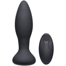 Doc Johnson A Play Experienced VIBE – Plug anal vibrant en silicone avec télécommande – Noir image 0