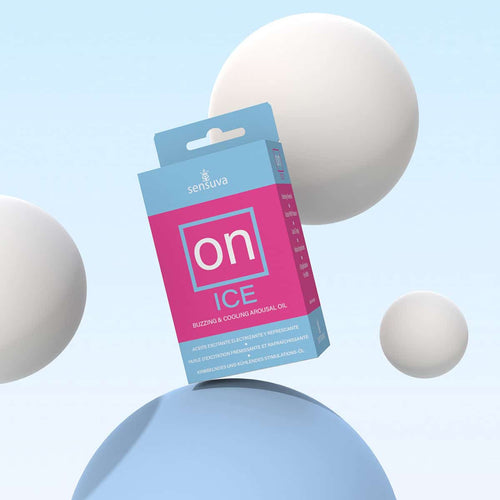 Sensuva ON ICE - Huile d'excitation féminine Buzzing et refroidissement - 5 ml (VL-510) image 1