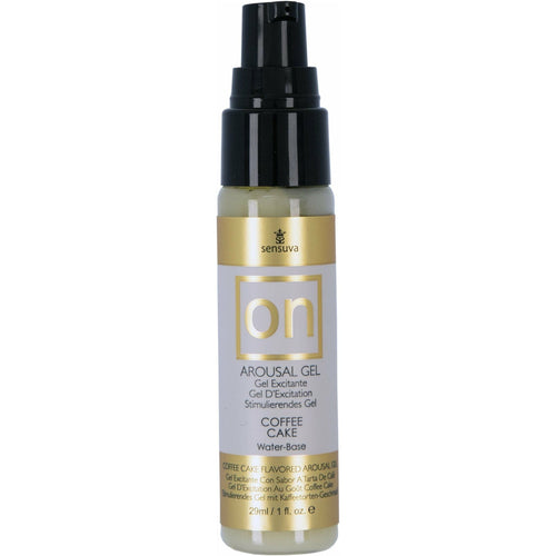 Sensuva ON Gel naturel d'excitation pour elle – 1 oz - Cake de café image 0