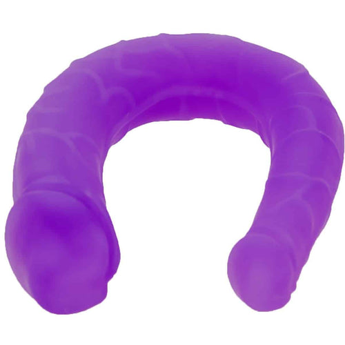 Sept Créations Silicone Double Mini Double Pénétration Dong - Violet image 1