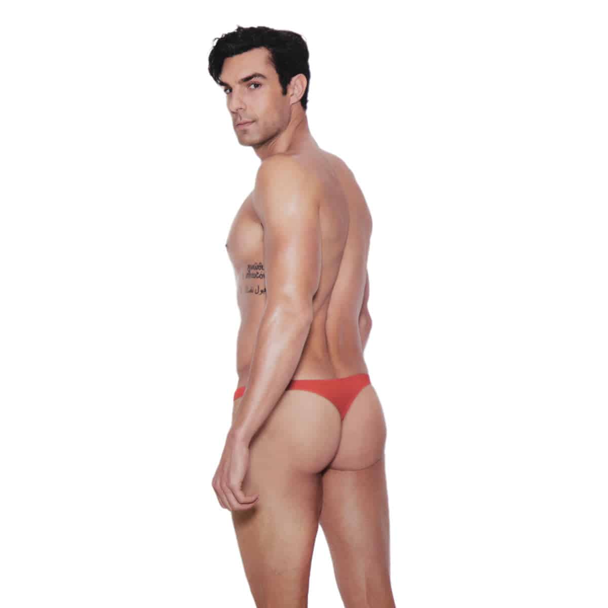 Moments élégants - Vivace Collection Raah – Hommes Micro Mini String - Rouge L/XL image 1