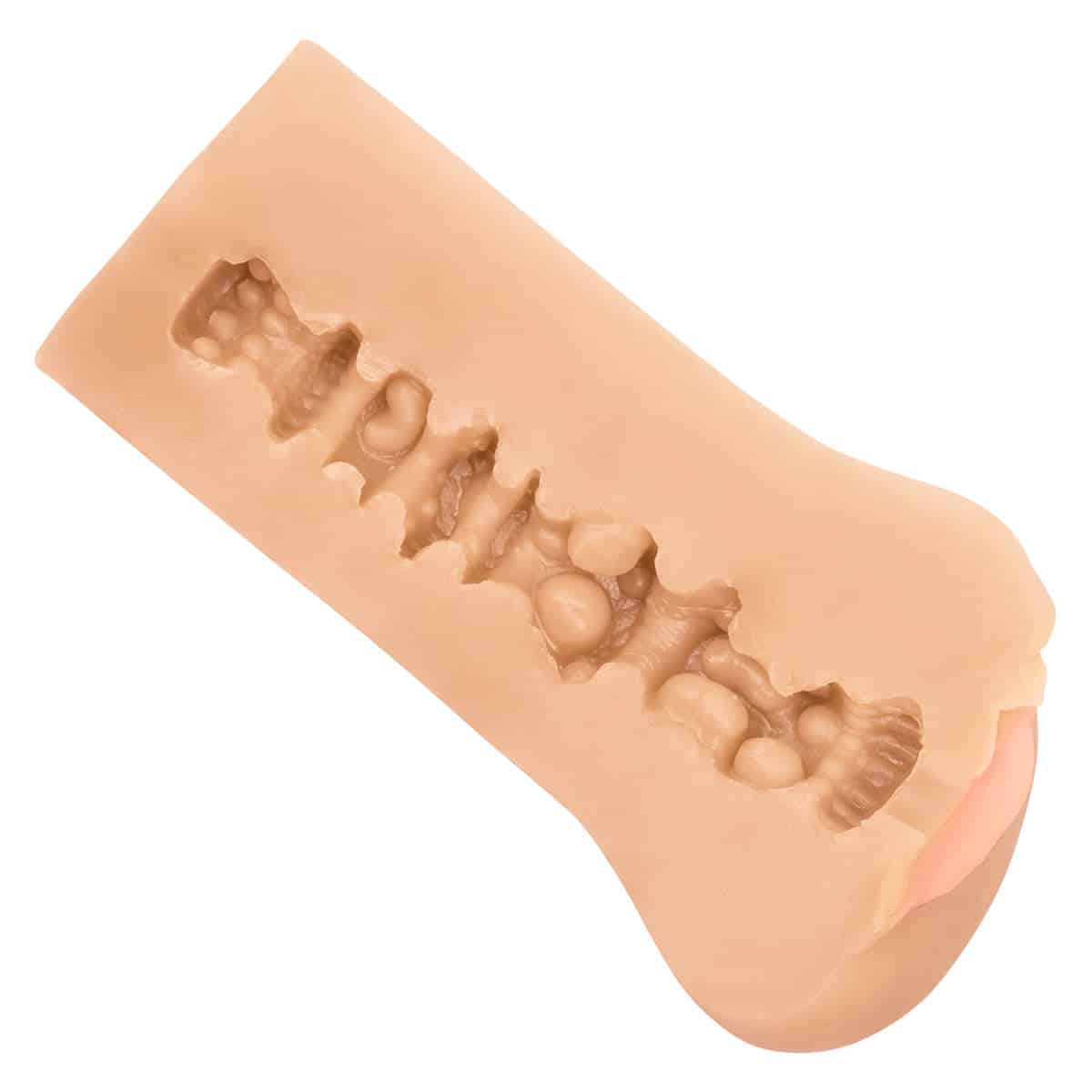 CalExotics® Boundless Vulva – Masturbateur – Beige image 3