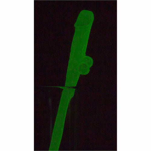 TYTF Glow in the Dark Pecker Boire des pailles - 10pc Jeu image 1