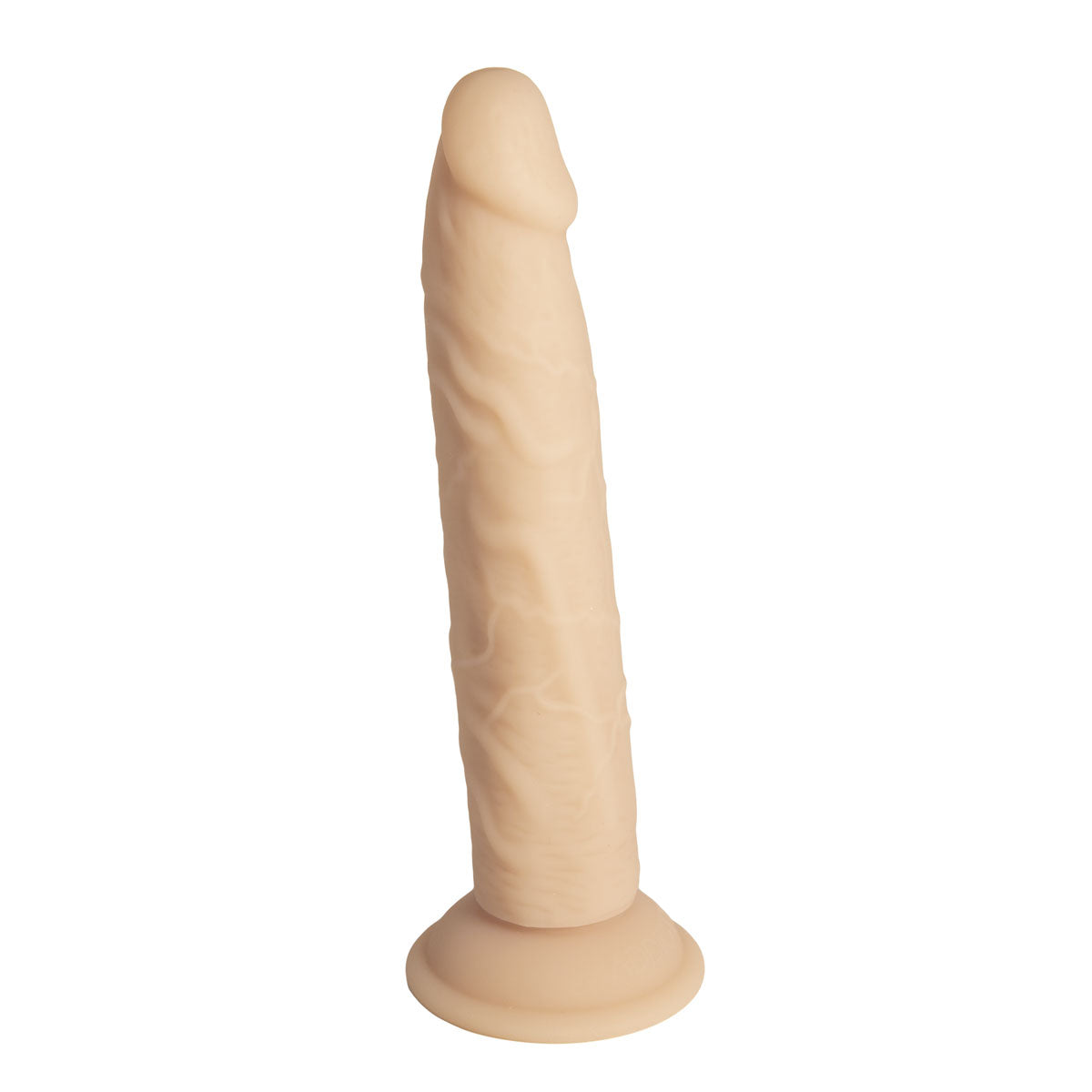 Dépendance nue – 9-- Silicone double densité Dildo bendable - Vanille image 1