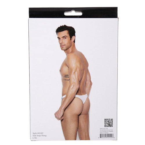 Moments élégants – La collection Vivace Raah – États-Unis Drapeau Thong latérale – L/XL