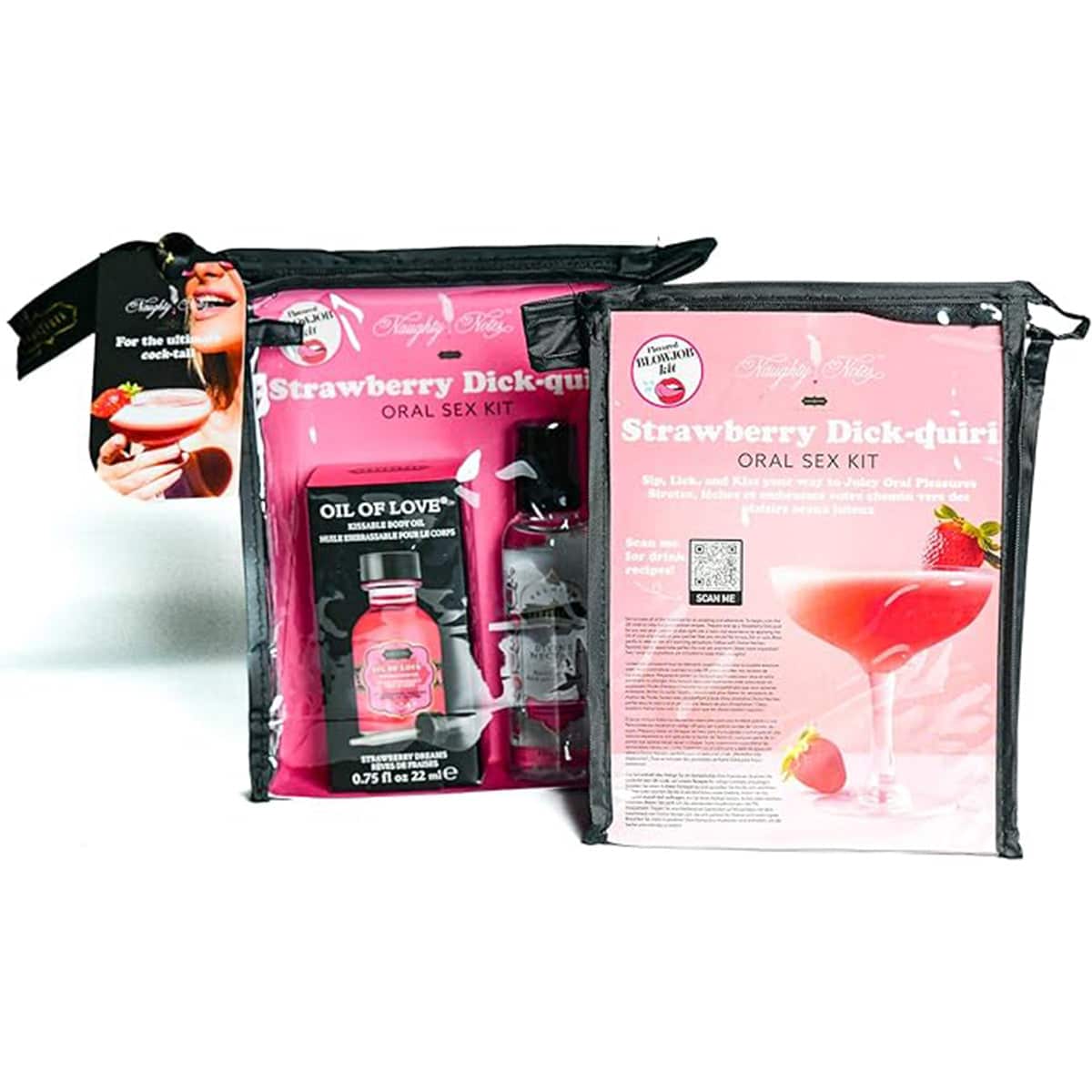 Kama Sutra Fraise Dick-Quiri Sexe oral Kit image 2