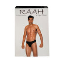 Moments élégants – La collection Vivace Raah – Slip arrière de String – Noir – L/XL