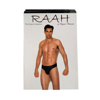 Moments élégants – La collection Vivace Raah – Slip arrière de String – Noir – L/XL