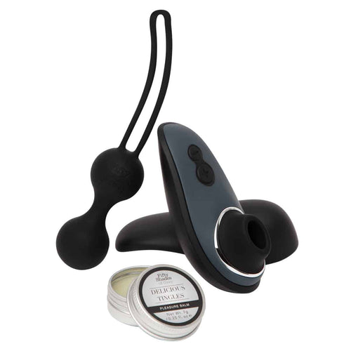 Fifty Shades of Grey® x Womanizer – Ensemble de couple de fleurs désirables image 0