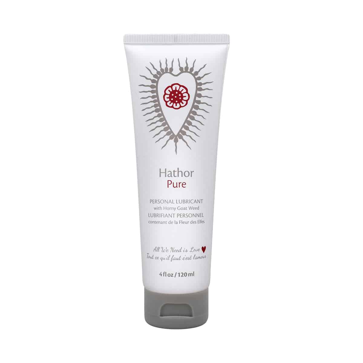Lubrifiant original Hathor Pure avec de l'herbe à chèvre Horny – 2 oz. image 1