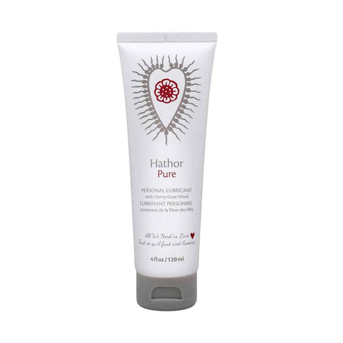 Lubrifiant original Hathor Pure avec de l'herbe à chèvre Horny – 2 oz. image 1