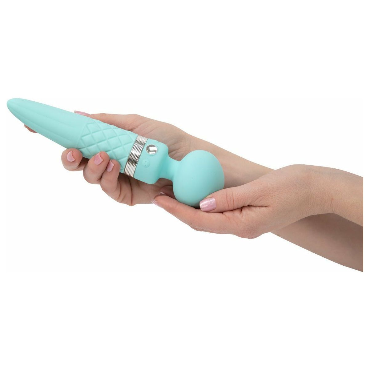 Oreiller Talk Sultry - masseur à double extrémité - Teal image 3