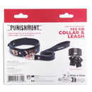 Punition Rose Or Oui Sir Collar &amp; Leash image 2