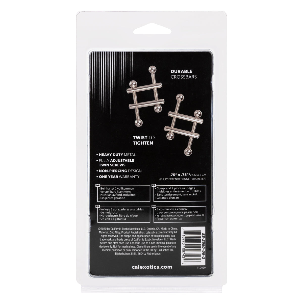 Poignées de mamelons CalExotics® – Mamelons de barre transversale image 5