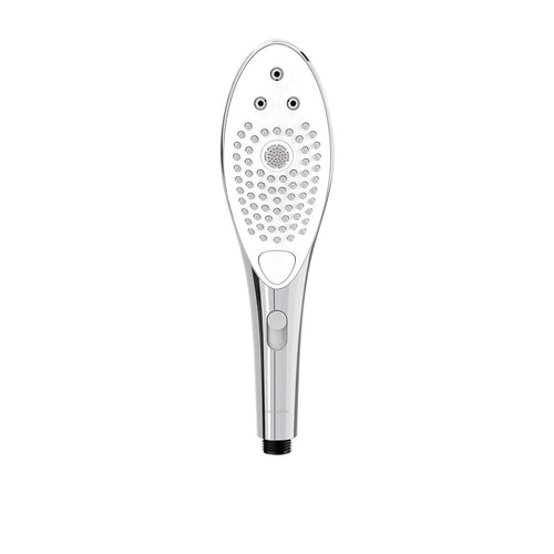 Womanizer® - Wave - Stimulateur clitoris combiné tête de douche et eau - Chrome image 1