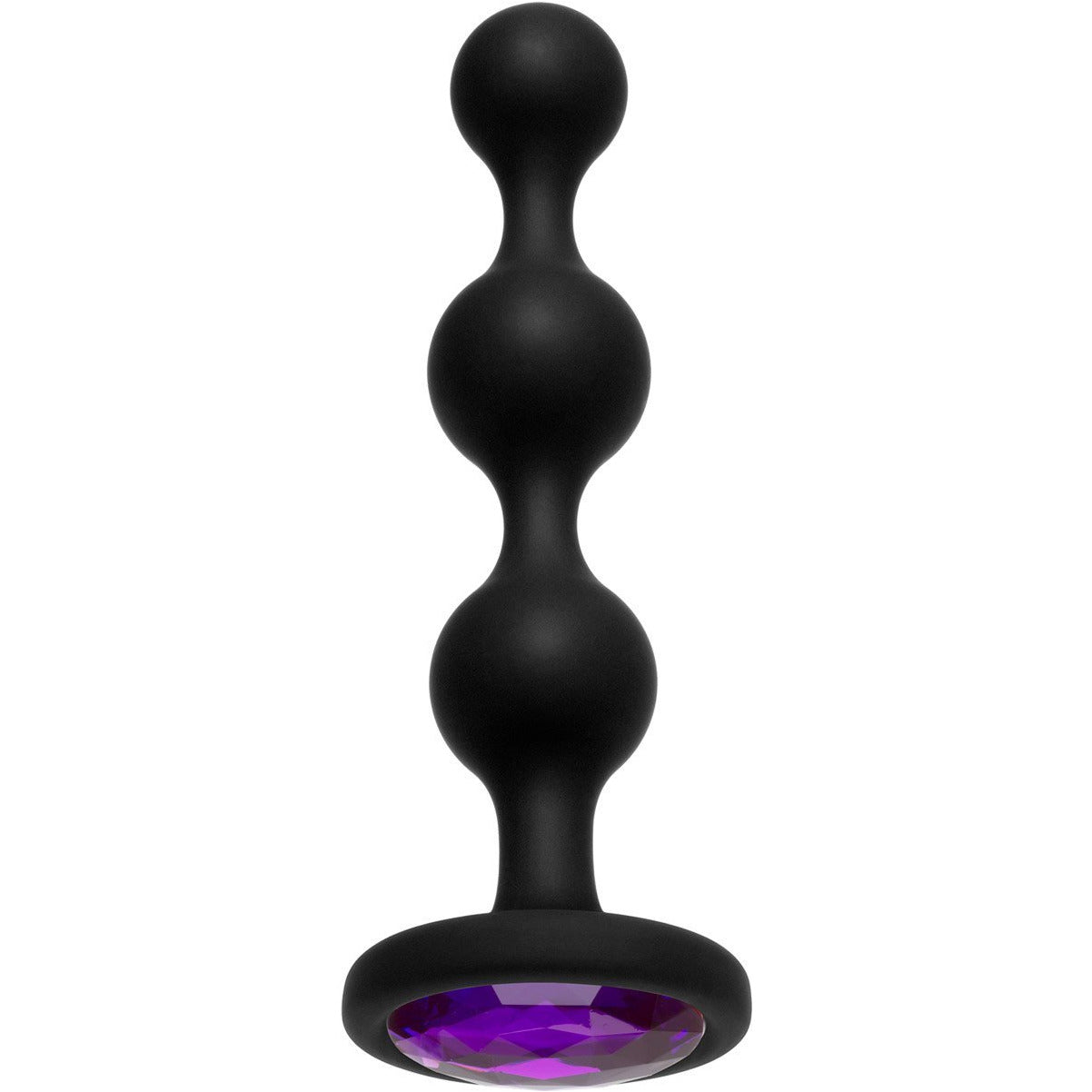 Doc Johnson Bling Bling perles de silicone joaillées - violet image 1