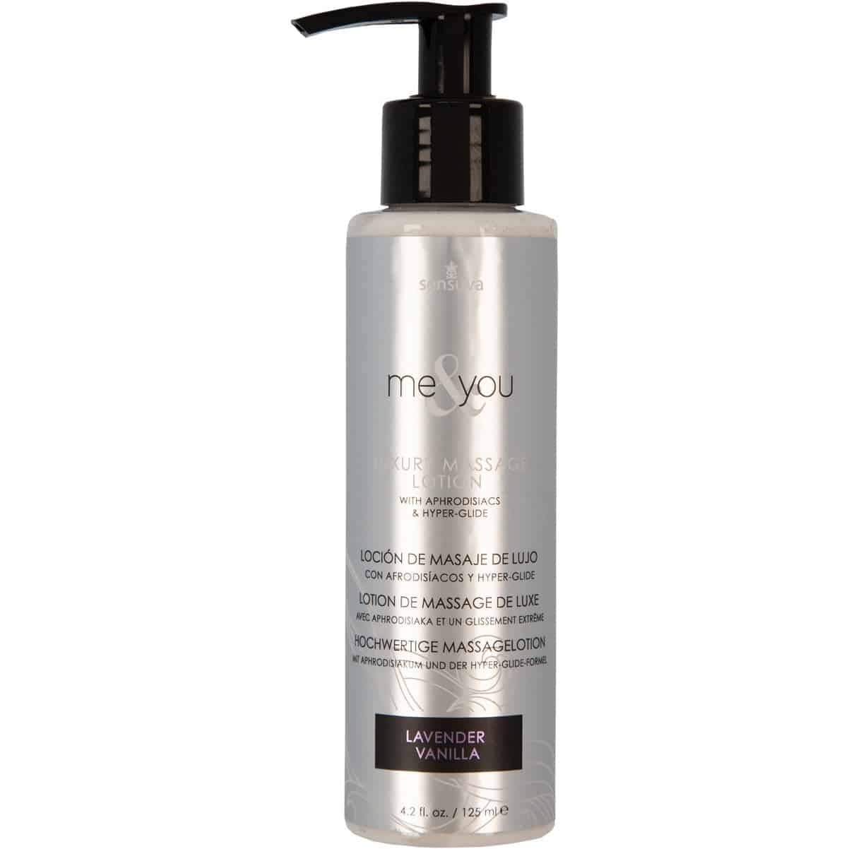 Sensuva Me &amp;You – Lotion de massage de luxe – 4,2 oz
