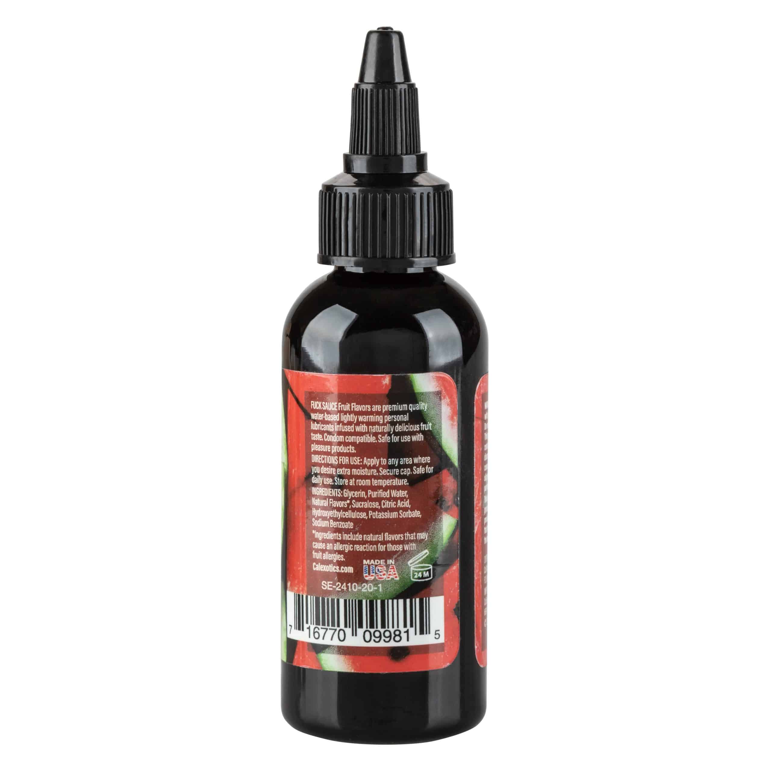 CalExotics® – Sauce de baise – Lubrifiant à base d'eau – pastèque - 2 oz/60 ml image 2