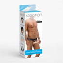 Dépendance – Sangle de dong creuse en silicone – Beige