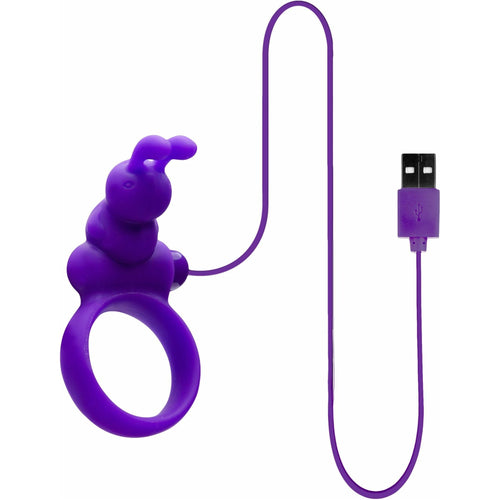 NMC Boucle vers le haut - Anneau de bite vibrant - violet image 0